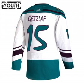Anaheim Ducks Ryan Getzlaf 15 2020-21 Reverse Retro Authentic Shirt - Kinderen